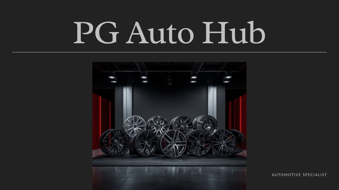 OEM vs Aftermarket Wheels blog header by PG Auto Hub