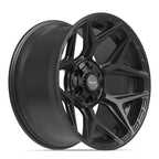 4PLAY 4P06 20x10 6x135 + 6x139.7 -18et Satin Black Wheel - View 3