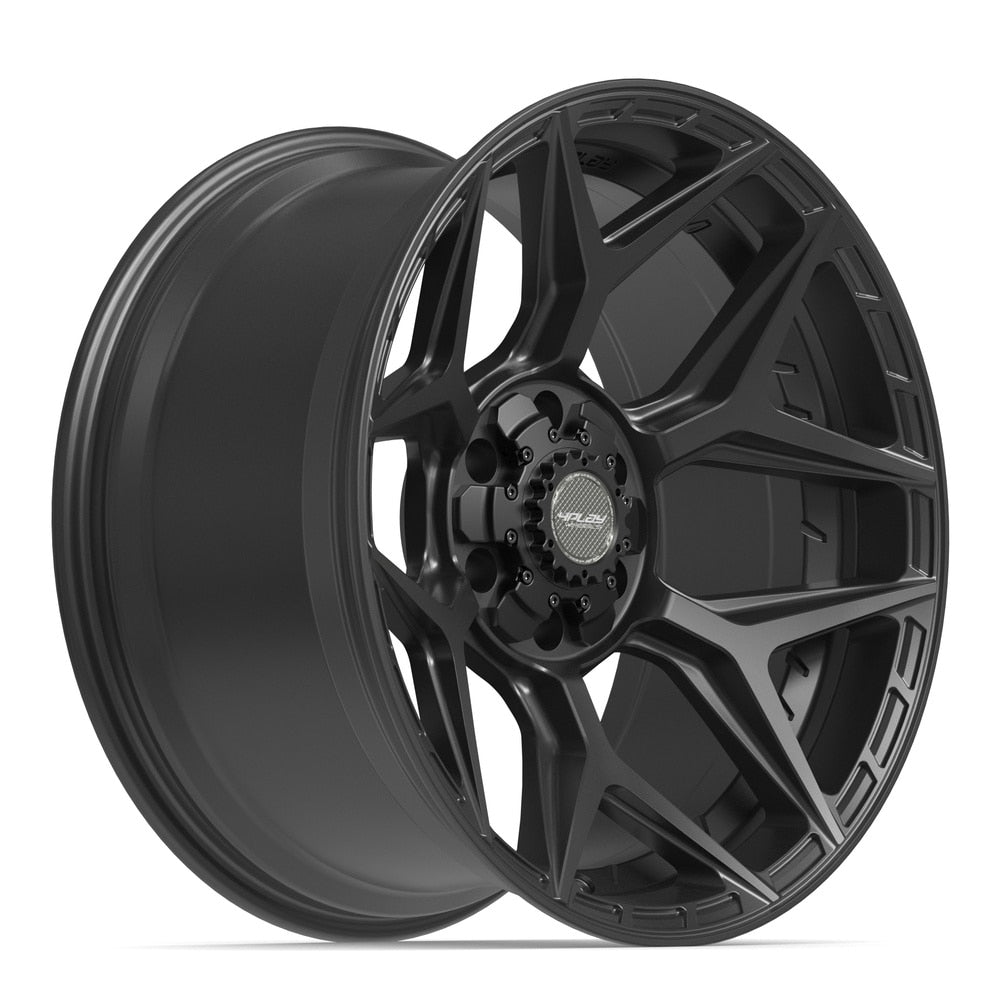 4PLAY 4P06 20x10 6x135 + 6x139.7 -18et Satin Black Wheel - View 3