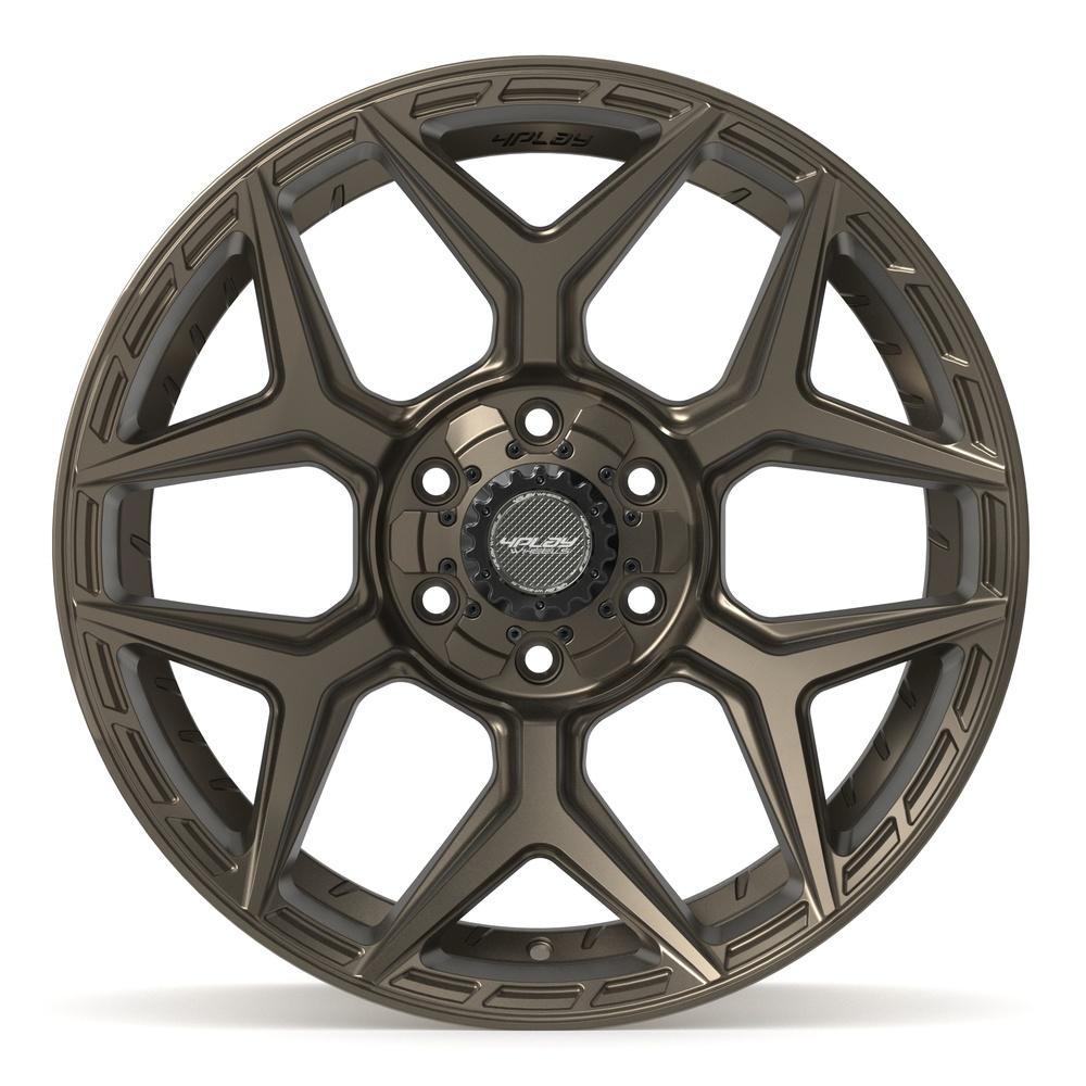 4PLAY 4P06 20x10 6x135 + 6x139.7 -18et Satin Bronze Wheel - View 2