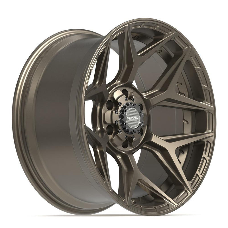 4PLAY 4P06 20x10 6x135 + 6x139.7 -18et Satin Bronze Wheel - View 3
