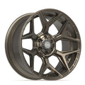 4PLAY 4P06 22x10 6x135 + 6x139.7 -18et Satin Bronze Wheel