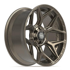4PLAY 4P06 22x10 6x135 + 6x139.7 -18et Satin Bronze Wheel - View 3