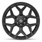 4PLAY 4P06 24x10 6x135 + 6x139.7 18et Satin Black Wheel - View 2
