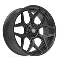 4PLAY 4P06 24x10 6x135 + 6x139.7 18et Satin Black Wheel