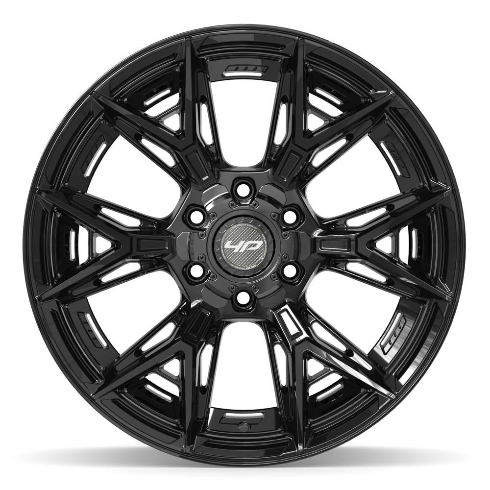 4PLAY 4P40 20x10 6x135 + 6x139.7 -18et Gloss Black Wheel - View 2