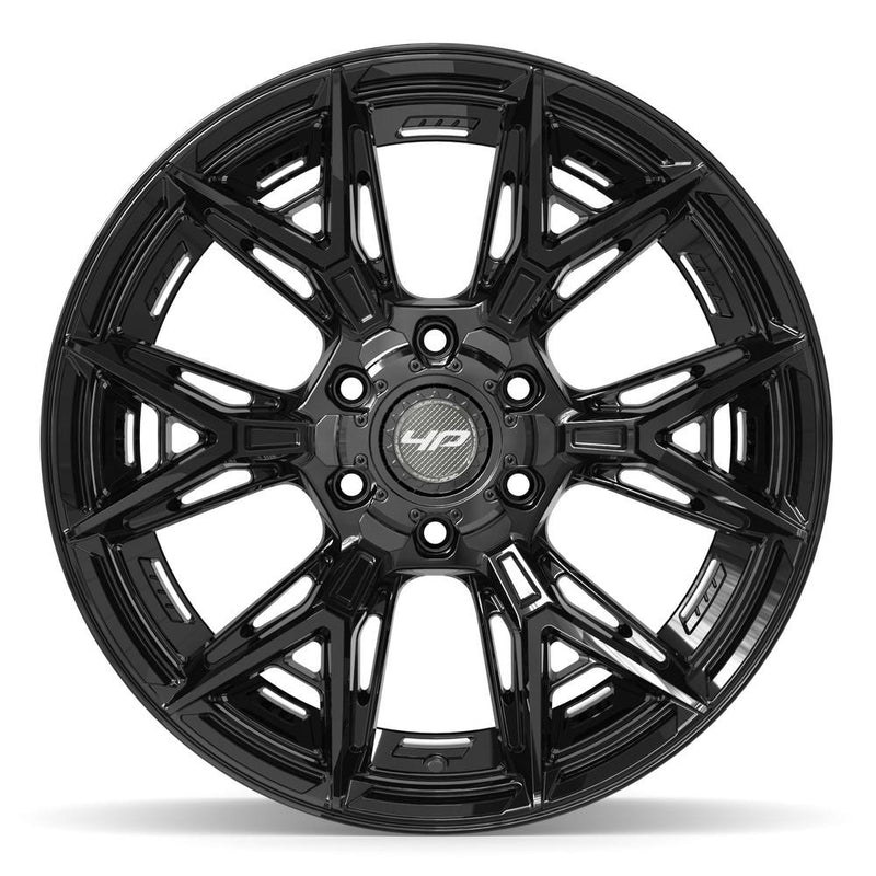 4PLAY 4P40 20x10 6x135 + 6x139.7 -18et Gloss Black Wheel - View 2