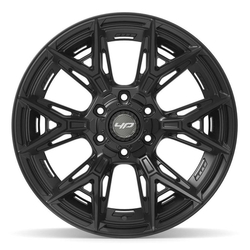 4PLAY 4P40 20x10 6x135 + 6x139.7 -18et Satin Black Wheel - View 2