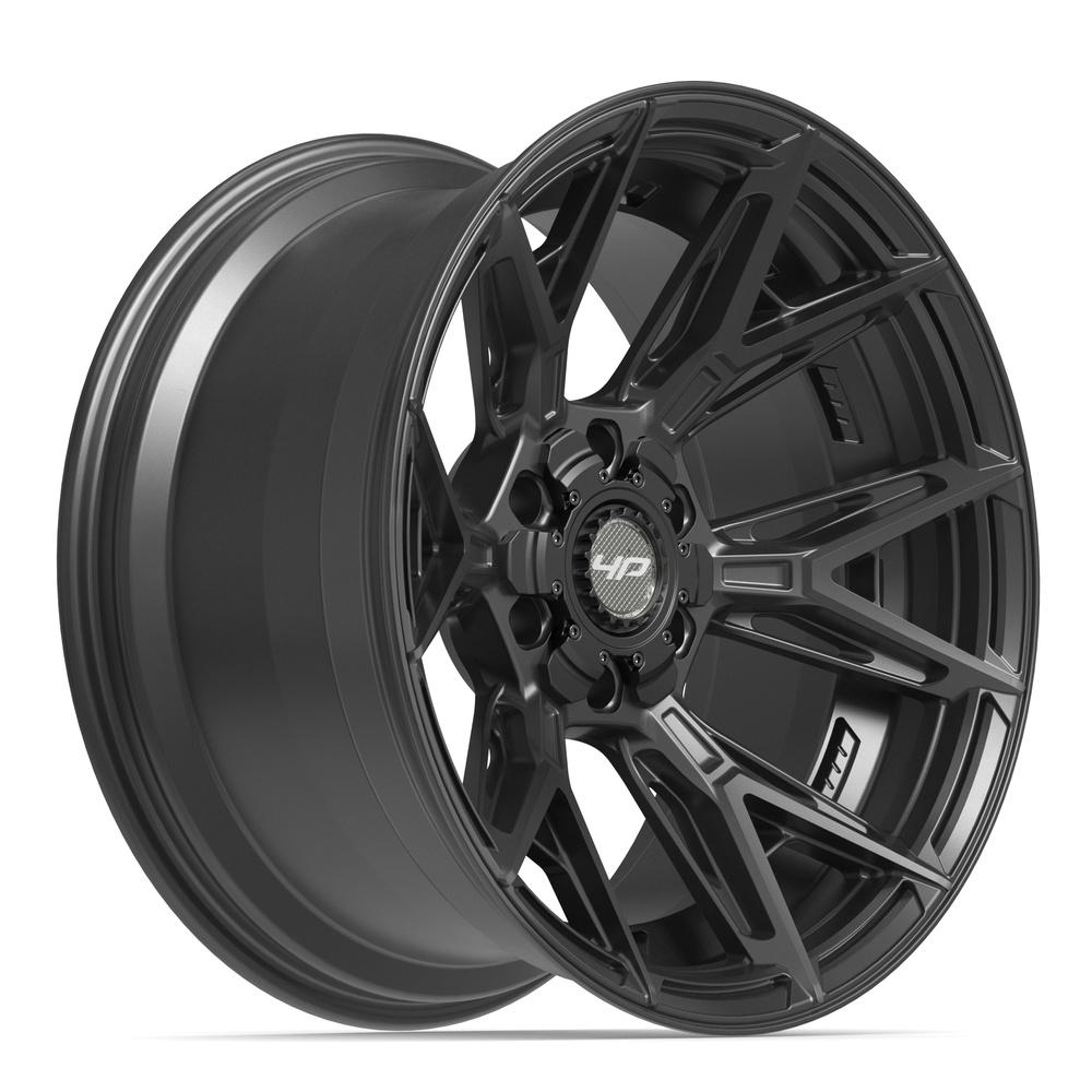 4PLAY 4P40 20x10 6x135 + 6x139.7 -18et Satin Black Wheel - View 3