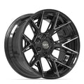 4PLAY 4P40 20x10 6x135 + 6x139.7 -18et Gloss Black Brushed with Tinted Clear Wheel