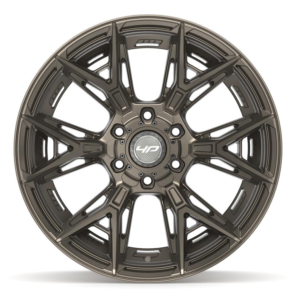4PLAY 4P40 20x10 6x135 + 6x139.7 -18et Satin Bronze Wheel - View 2