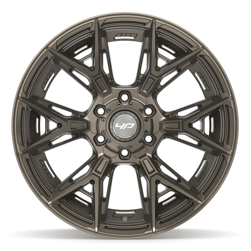 4PLAY 4P40 20x10 6x135 + 6x139.7 -18et Satin Bronze Wheel - View 2