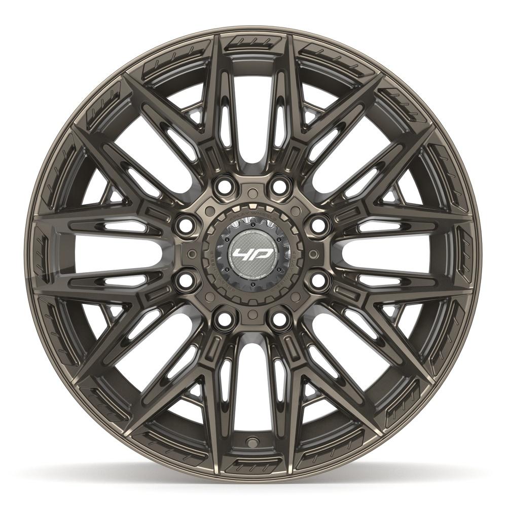4PLAY 4P40 20x10 8x180 -18et Satin Bronze Wheel - View 2