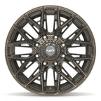 4PLAY 4P40 20x10 8x180 -18et Satin Bronze Wheel - View 2