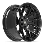 4PLAY 4P40 22x10 6x135 + 6x139.7 -18et Gloss Black Wheel - View 3