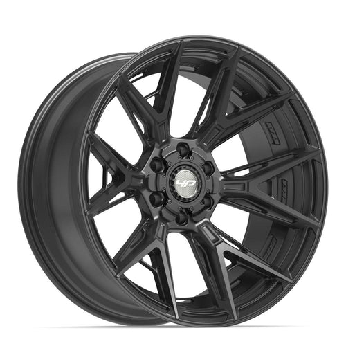 4PLAY 4P40 22x10 6x135 + 6x139.7 -18et Satin Black Wheel