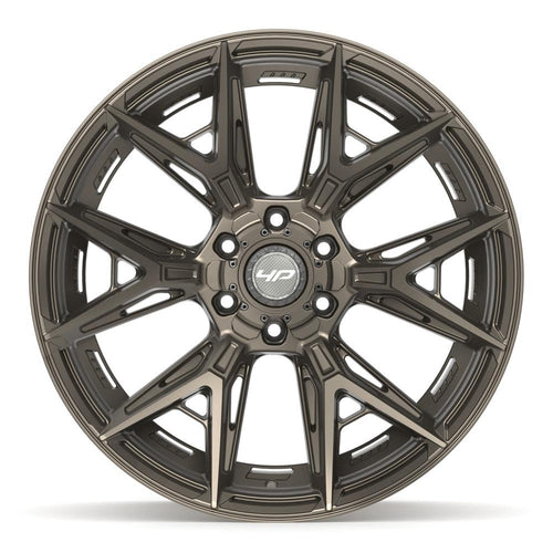 4PLAY 4P40 22x10 6x135 + 6x139.7 -18et Satin Bronze Wheel - View 2