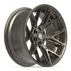 4PLAY 4P40 22x10 6x135 + 6x139.7 -18et Satin Bronze Wheel - View 3