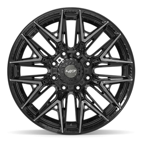 4PLAY 4P40 22x10 8x170 -18et Gloss Black Brushed with Tinted Clear Wheel - View 2