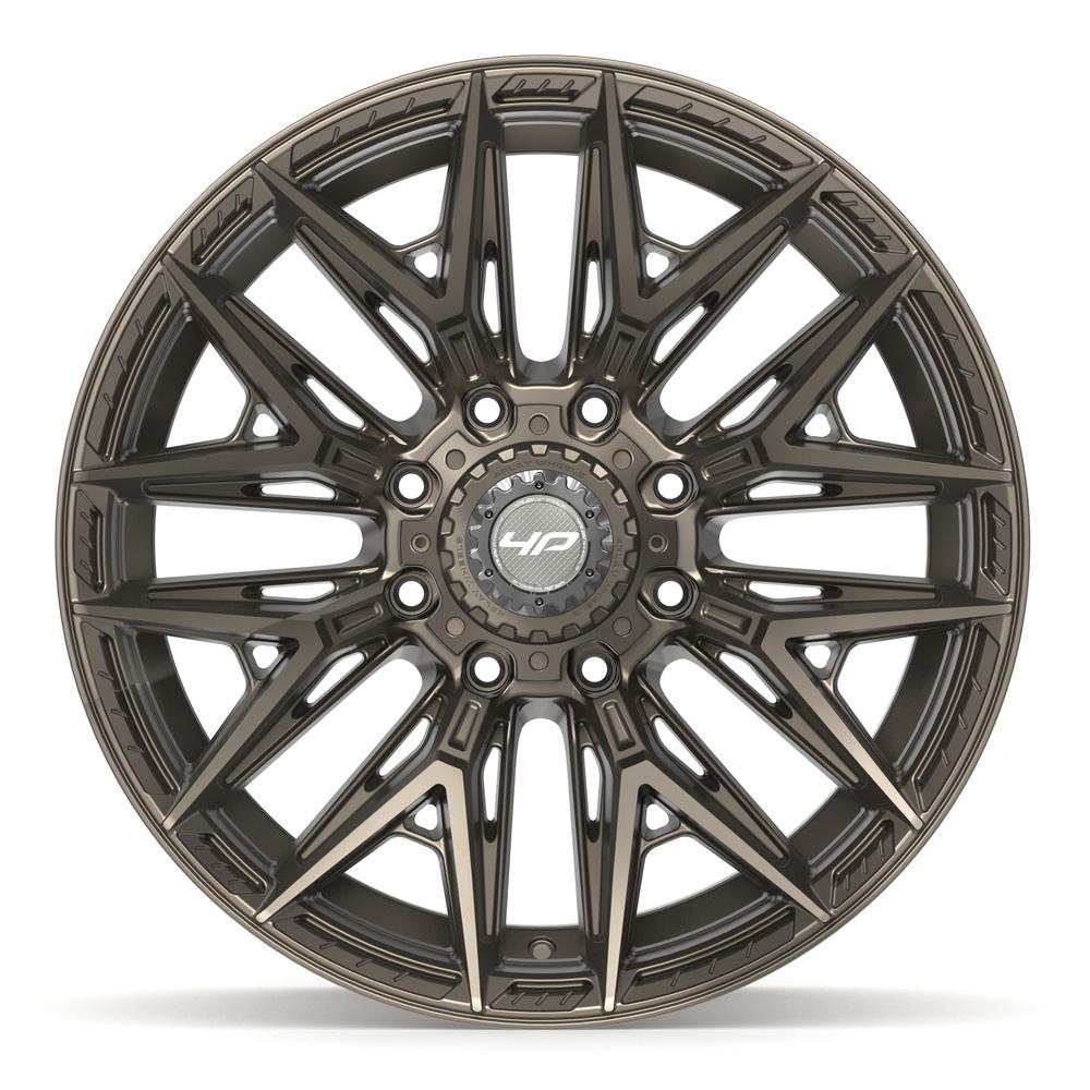 4PLAY 4P40 22x10 8x170 -18et Satin Bronze Wheel - View 2