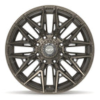 4PLAY 4P40 22x10 8x170 -18et Satin Bronze Wheel - View 2
