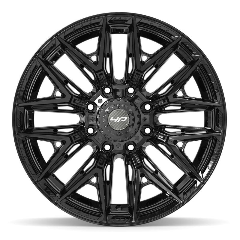 4PLAY 4P40 22x10 8x180 -18et Gloss Black Wheel - View 2