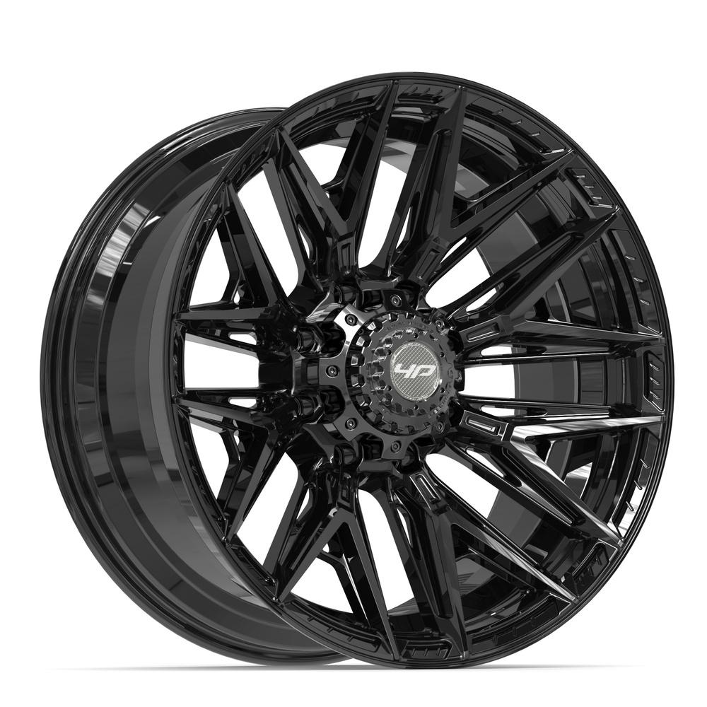 4PLAY 4P40 22x10 8x180 -18et Gloss Black Wheel