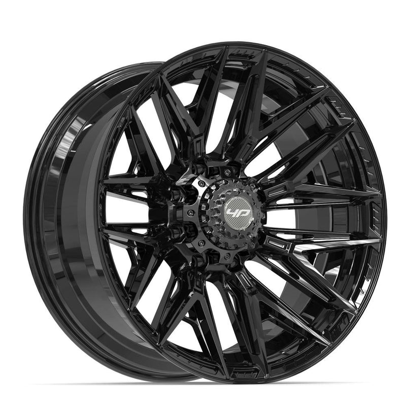 4PLAY 4P40 22x10 8x180 -18et Gloss Black Wheel