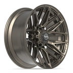 4PLAY 4P40 22x10 8x180 -18et Satin Bronze Wheel - View 3