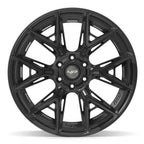 4PLAY 4P40 22x12 6x135 + 6x139.7 -44et Satin Black Wheel - View 2