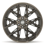 4PLAY 4P40 22x12 6x135 + 6x139.7 -44et Satin Bronze Wheel - View 2