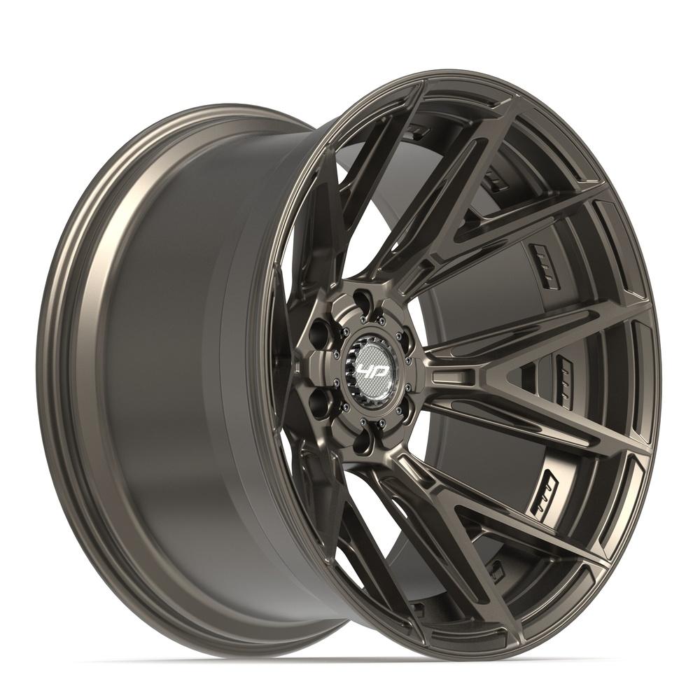 4PLAY 4P40 22x12 6x135 + 6x139.7 -44et Satin Bronze Wheel - View 3