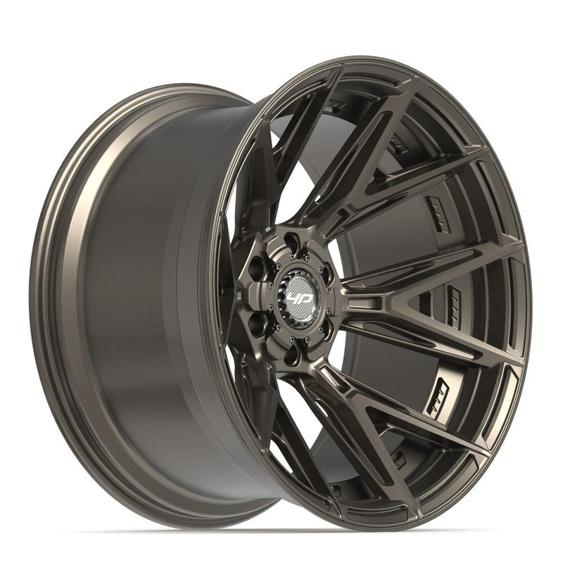 4PLAY 4P40 22x12 6x135 + 6x139.7 -44et Satin Bronze Wheel - View 3
