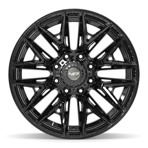 4PLAY 4P40 22x12 8x170 -44et Gloss Black Wheel - View 2