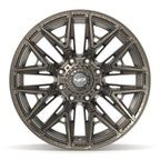 4PLAY 4P40 22x12 8x170 -44et Satin Bronze Wheel - View 2