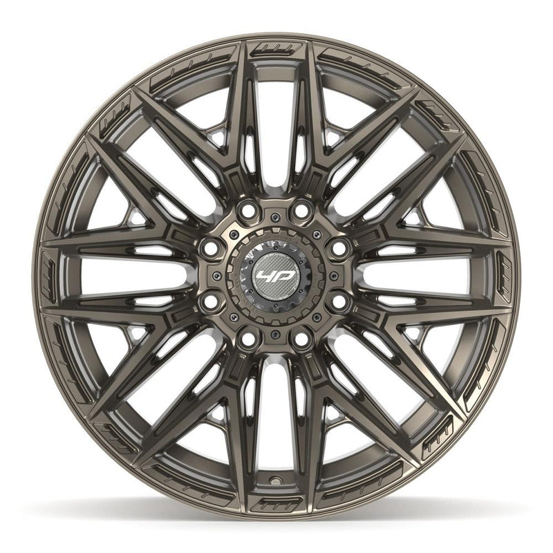4PLAY 4P40 22x12 8x180 -44et Satin Bronze Wheel - View 2