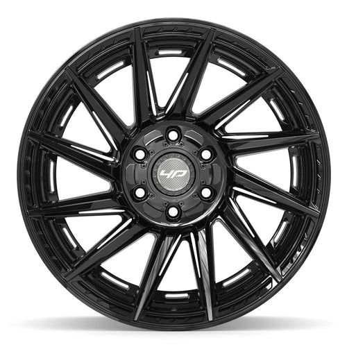 4PLAY 4P42 20x10 6x135 + 6x139.7 -18et Gloss Black Wheel - View 2