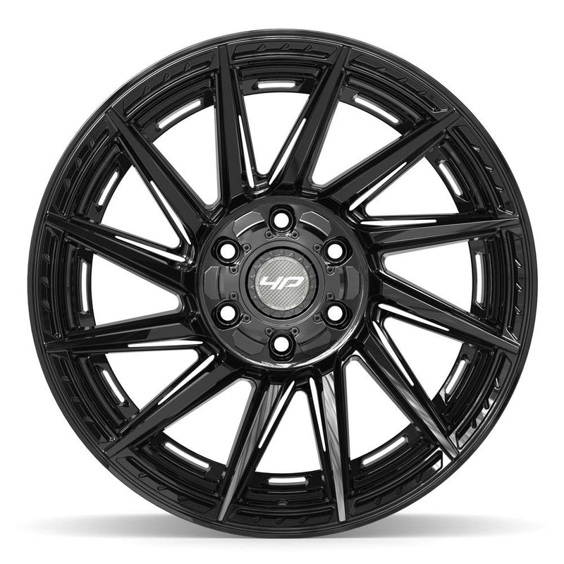 4PLAY 4P42 20x10 6x135 + 6x139.7 -18et Gloss Black Wheel - View 2