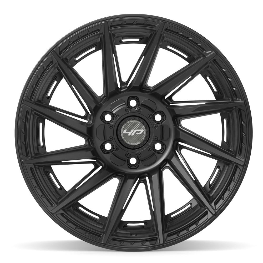 4PLAY 4P42 20x10 6x135 + 6x139.7 -18et Satin Black Wheel - View 2