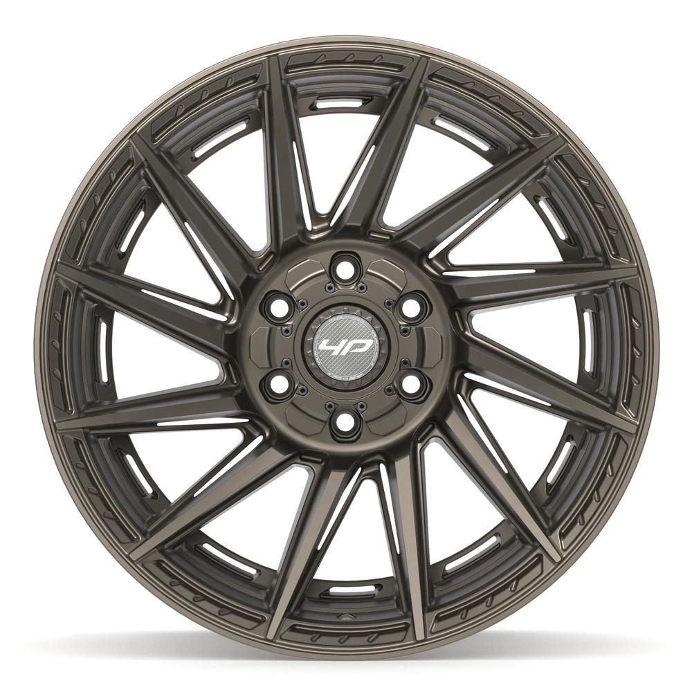 4PLAY 4P42 20x10 6x135 + 6x139.7 -18et Satin Bronze Wheel - View 2