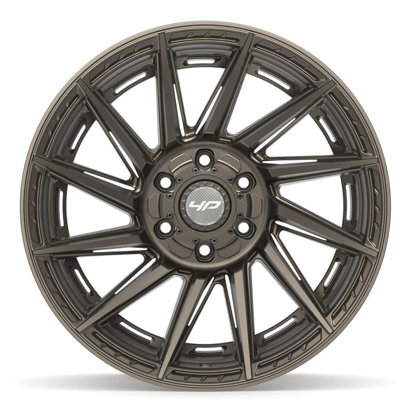 4PLAY 4P42 20x10 6x135 + 6x139.7 -18et Satin Bronze Wheel - View 2