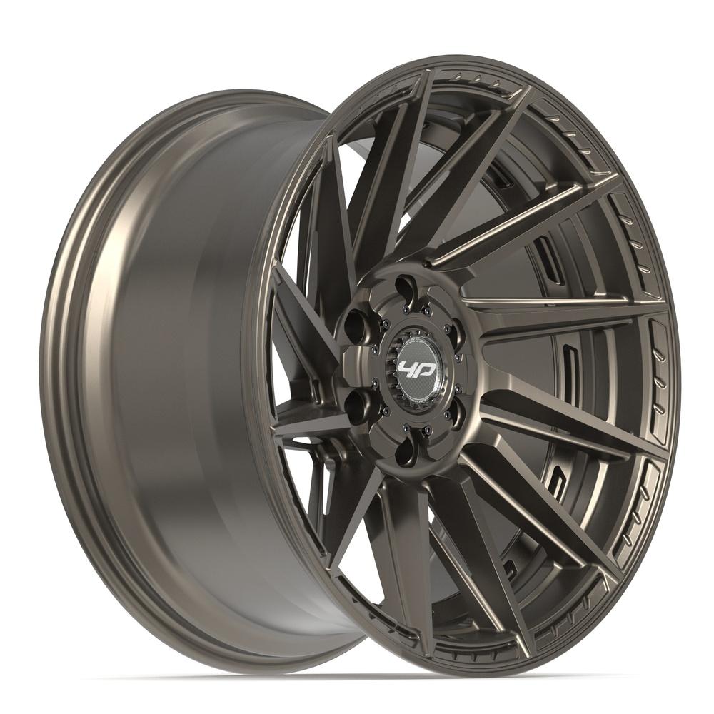 4PLAY 4P42 20x10 6x135 + 6x139.7 -18et Satin Bronze Wheel - View 3