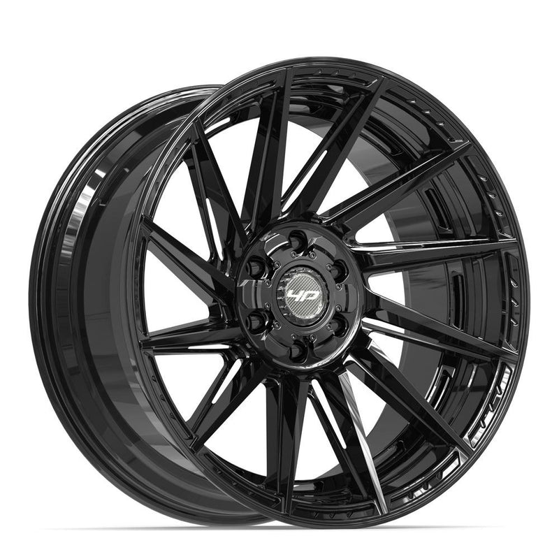 4PLAY 4P42 22x10 6x135 + 6x139.7 -18et Gloss Black Wheel