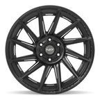 4PLAY 4P42 22x10 6x135 + 6x139.7 -18et Satin Black Wheel - View 2