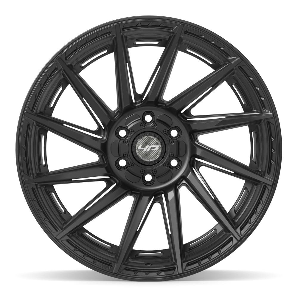 4PLAY 4P42 22x10 6x135 + 6x139.7 -18et Satin Black Wheel - View 2
