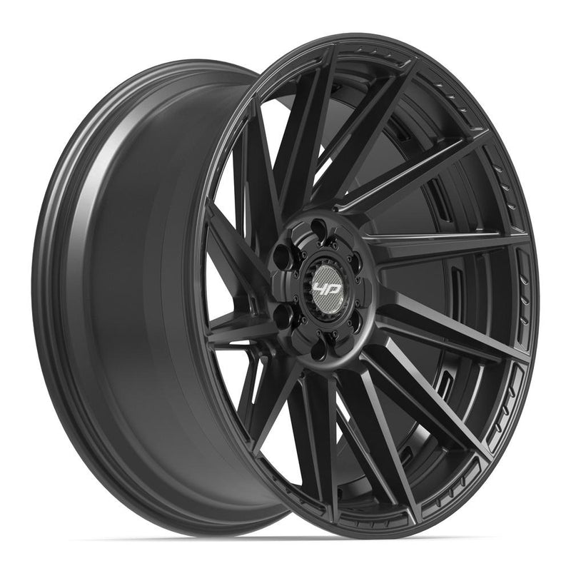 4PLAY 4P42 22x10 6x135 + 6x139.7 -18et Satin Black Wheel - View 3