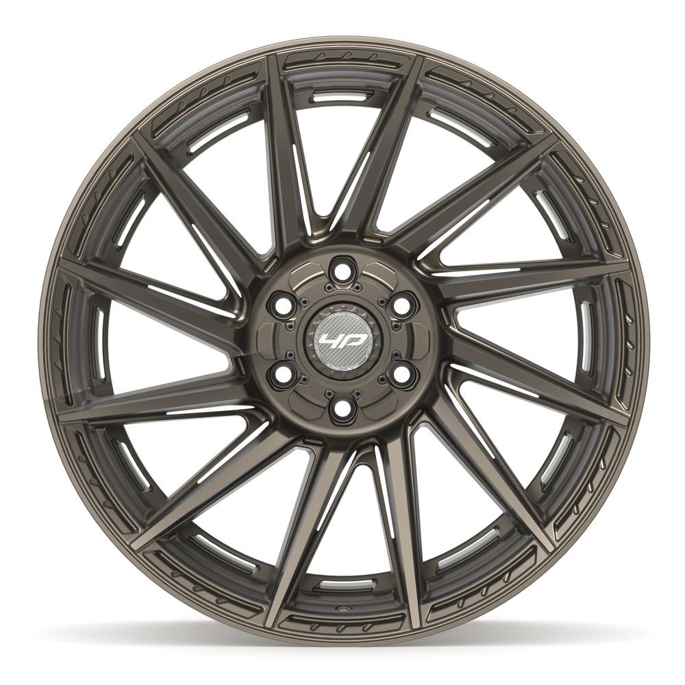 4PLAY 4P42 22x10 6x135 + 6x139.7 -18et Satin Bronze Wheel - View 2