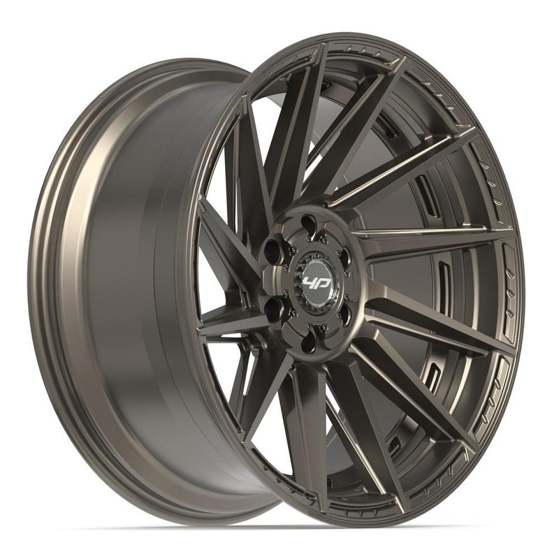 4PLAY 4P42 22x10 6x135 + 6x139.7 -18et Satin Bronze Wheel - View 3