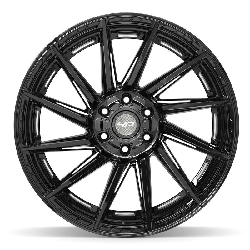4PLAY 4P42 22x12 6x135 + 6x139.7 -44et Gloss Black Wheel - View 2