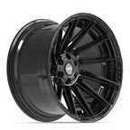 4PLAY 4P42 22x12 6x135 + 6x139.7 -44et Gloss Black Wheel - View 3
